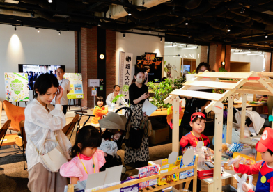 縁日会場の様子