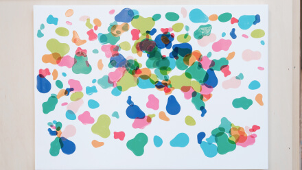 街中シールイベント